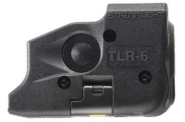 Image of Streamlight TLR-6 Rail GLOCK 19 Weapon Light w/ White LED/Red Laser, Black, 69290