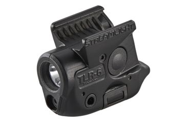 Image of Streamlight Tlr-6 Rail Mount Gun Light, 100 Lumen White Led, 640-660Nm Red Laser, Sig Sauer P365, 2 X Cr 1/3N Lithium Battery, 69284