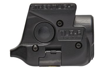 Image of Streamlight Tlr-6 Rail Mount Gun Light, 100 Lumen White Led, 640-660Nm Red Laser, Sig Sauer P365, 2 X Cr 1/3N Lithium Battery, 69284