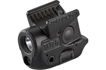 Image of Streamlight Tlr-6 Rail Mount Gun Light, 100 Lumen White Led, 640-660Nm Red Laser, Sig Sauer P365, 2 X Cr 1/3N Lithium Battery, 69284