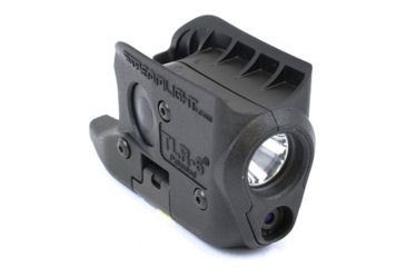 Image of Streamlight TLR-6 Subcompact Gun-Mounted Tactical Light w/Red Laser, Glock 42/43, Black, 69270