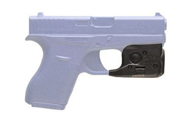 Image of Streamlight TLR-6 Subcompact Gun-Mounted Tactical Light w/Red Laser, Glock 42/43, Black, 69270