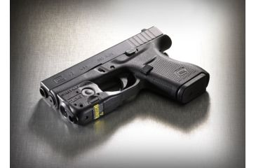 Image of Streamlight TLR-6 Subcompact Gun-Mounted Tactical Light w/Red Laser, Glock 42/43, Black, 69270