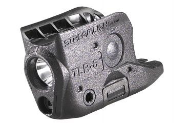 Image of Streamlight TLR-6 Subcompact Gun-Mounted Tactical Light w/Red Laser, Glock 42/43, Black, 69270