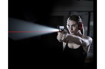 Image of Streamlight TLR-6 Subcompact Gun-Mounted Tactical Light w/Red Laser, Glock 42/43, Black, 69270