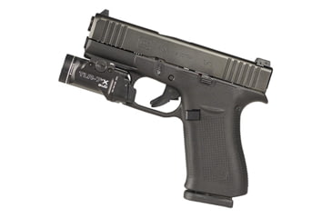 Image of Streamlight TLR-7 X sub USB 500 Lumens LED Weapon Light, CR123A, Black, Glock 43X/48 MOS/43X/48 Rail, 69405