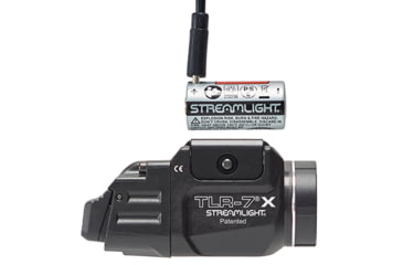 Image of Streamlight TLR-7 X USB Multi-Fuel, Low-Profile, Rail-Mounted Light w/Interchangeable Rear Paddle Switches, Black, 69455