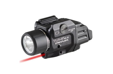 Image of Streamlight TLR-8 HL-X USB SL-B9 Rechargeable 1000 Lumens Weapon Light with High And Low Switches, USB-C Cord, Multi-Tool, And Key Kit, Black, 69465
