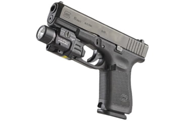 Image of Streamlight TLR-8 HL-X USB SL-B9 Rechargeable 1000 Lumens Weapon Light with High And Low Switches, USB-C Cord, Multi-Tool, And Key Kit, Black, 69465