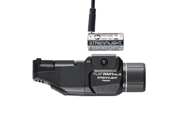 Image of Streamlight TLR RM 1 HL-X USB 1000 Lumens Weapon Light, SL-B9 Rechargeable, with Key Kit, USB-C Cord, Black, 69484