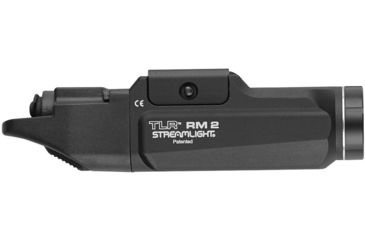 Image of Streamlight TLR RM 2 Low Profile Lighting System, Gun Light Only, CR123A, White, 1000 Lumens, Black, 69451