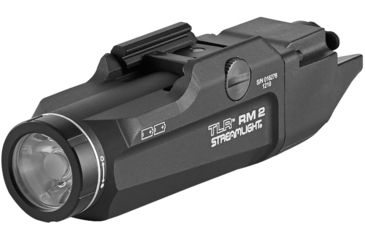 Image of Streamlight TLR RM 2 Low Profile Lighting System, Gun Light Only, CR123A, White, 1000 Lumens, Black, 69451
