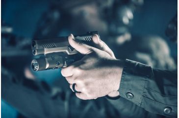 Image of Streamlight TLR-VIR II Weapon Flashlight and IR Laser , CR123A, White, 300 Lumens, Coyote, 69191