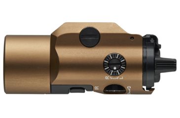 Image of Streamlight TLR-VIR II Weapon Flashlight and IR Laser , CR123A, White, 300 Lumens, Coyote, 69191