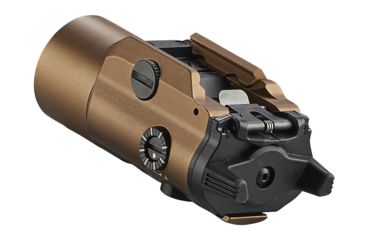 Image of Streamlight TLR-VIR II Weapon Flashlight and IR Laser , CR123A, White, 300 Lumens, Coyote, 69191