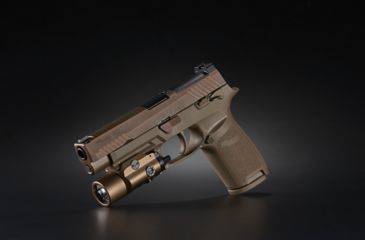 Image of Streamlight TLR-VIR II Weapon Flashlight and IR Laser , CR123A, White, 300 Lumens, Coyote, 69191