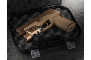 Image of Streamlight TLR-VIR II Weapon Flashlight and IR Laser , CR123A, White, 300 Lumens, Coyote, 69191