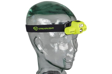 Image of Streamlight USB HAZ-LO Intrinsically Safe Headlamp, 120V AC, Box, Yellow, 61463