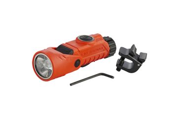 Image of Streamlight Vantage 180 X USB Flashlight, 250 Lumens w/ 18650 USB battery, helmet bracket, Orange 88911