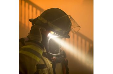 Image of Streamlight Vantage 180 X USB Flashlight, 250 Lumens w/ 18650 USB battery, helmet bracket, Orange 88911