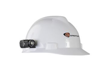 Image of Streamlight Vantage II Helmet Flashlight, 350 Lumens w/industrial hard hat mount, CR123A lithium battery, Black 69333