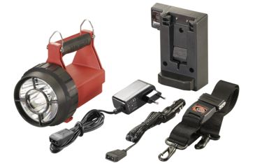 Image of Streamlight Vulcan Led Lantern, Atex Rated, 180 Lumen White Led, 22061 - 230V Ac Charge Cord, 12V Dc, Orange, 44753