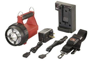 Image of Streamlight Vulcan Led Lantern, Atex Rated, 180 Lumen White Led, 22062 - 240V Ac Charge Cord, 12V Dc, Orange, 44752