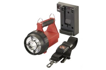 Image of Streamlight Vulcan Led Lantern, Atex Rated, 180 Lumen White Led, Vehicle Mount, 44132 - Direct Wire 12V Dc Mounted Charge Rack, Orange, 44751