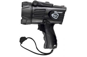 Image of Streamlight Waypoint Pistol Grip Spotlight w/ 12V DC Power Cord and Polymer Mount, Black, Box Pack 44902