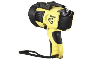 Image of Streamlight Waypoint Pistol Grip Spotlight w/ 12V DC Power Cord and Polymer Mount, Yellow, Box Pack 44900