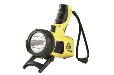 Image of Streamlight Waypoint Pistol Grip Spotlight w/ 12V DC Power Cord and Polymer Mount, Yellow, Box Pack 44900