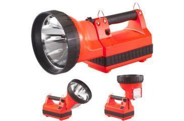 Image of Streamlight H.I.D. LiteBox Searchlight - Rechargeable High Intensity Discharge Flashlight, Lamp Only, WITHOUT CHARGER, Orange, 45600
