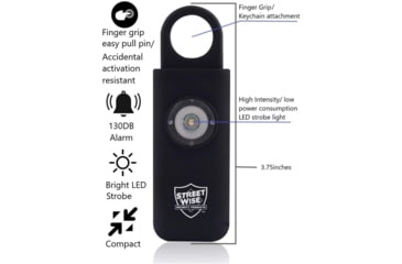 Image of StreetWise Security Products SOS Pull Pin Alarm