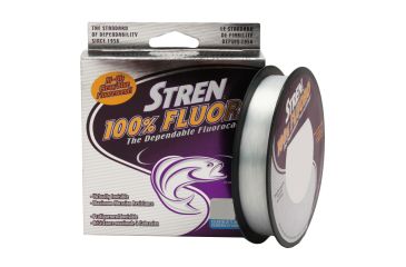 Image of Stren 100% Fluorocarbon Clear/Blue Fluorescent Line, 8 lb, 200 Yards 182839