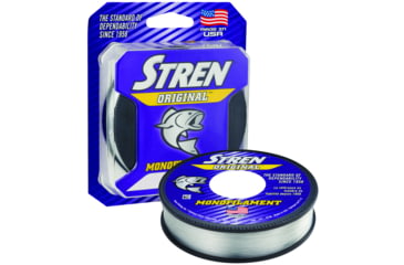 Image of Stren Original Mono Pony Spool 17lb 100yd Pony Spool Clr/Blu Fluorescent, SOPS17-26