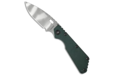 Image of Strider Knives SMF Folding Knife, 3.875in, CPM S30V, Spear Point Blade, G-10, Green Handle, Green/Black, 9.00 inch, BHQ-36672