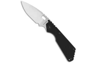 Image of Strider Knives SnG Folding Knife, 3.50in, CPM S30V, Spear Point Blade, G-10, Black Handle, Standard, Black/Gray, 8.20 inch, BHQ-25049