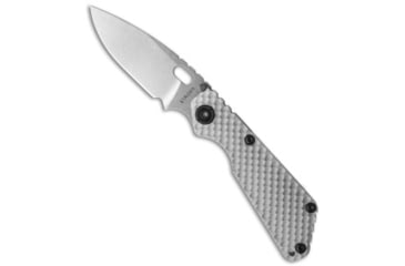 Image of Strider Knives SnG Folding Knife, 3.50in, CPM S30V, Spear Point Blade, G-10, Gray Handle, Standard, Gray/Gray, 8.20 inch, BHQ-33684