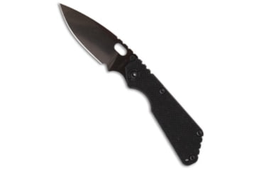 Image of Strider Knives SnG PVD Folding Knife, 3.50in, CPM S30V, Spear Point Blade, G-10, Black Handle, Black/Black, 8.20 inch, BHQ-12024