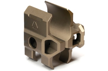 Image of Strike Industries 12-Gauge Shotgun Barrel Clamp, FDE, One Size, SI-SG-BCL-12-FDE