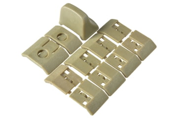 Image of 13Pcs Keymod Rail Cover, FDE