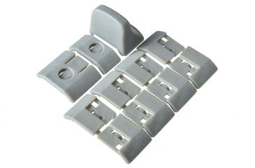 Image of 13Pcs Keymod Rail Cover, Grey