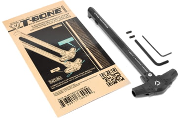 Image of Strike Industries .223/5.56 T-Bone Charging Handle with Black Handles, Black, One Size, SI-AR-TBCH-223-BK-BK
