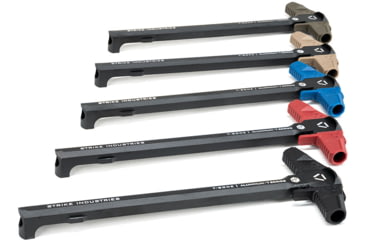 Image of Strike Industries .223/5.56 T-Bone Charging Handle with Black Handles, Black, One Size, SI-AR-TBCH-223-BK-BK