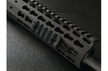 Image of Strike Industries 2pcs Polymer 5 Slot Keymod Short Rail Section, Black SI-KMPRS-5