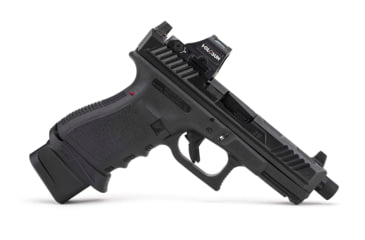 Image of Strike Industries 4.46in Threaded Barrel for Glock 19, 1-10 Twist Rate, 1/2x28 TPI, Black, SI-G-THDBARREL-19-BK
