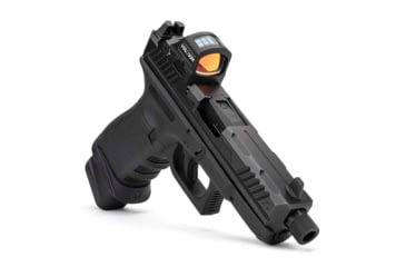 Image of Strike Industries 4.46in Threaded Barrel for Glock 19, 1-10 Twist Rate, 1/2x28 TPI, Black, SI-G-THDBARREL-19-BK