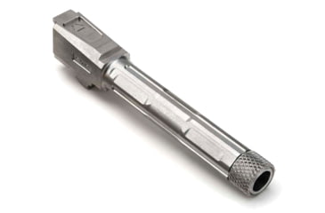 Image of Strike Industries 4.46in Threaded Barrel for Glock 19, 1-10 Twist Rate, 1/2x28 TPI, Stainless Steel, SI-G-THDBARREL-19-SS
