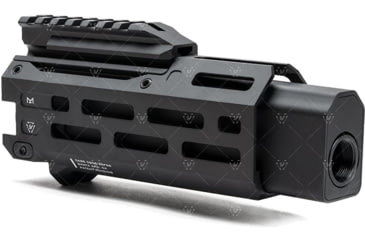 Image of Strike Industries 6 Handguard for CZ Scorpion EVO Pistol, Black, SI-CEVO-HG-6-BK