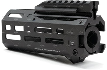 Image of Strike Industries 6 Handguard for CZ Scorpion EVO Pistol, Black, SI-CEVO-HG-6-BK